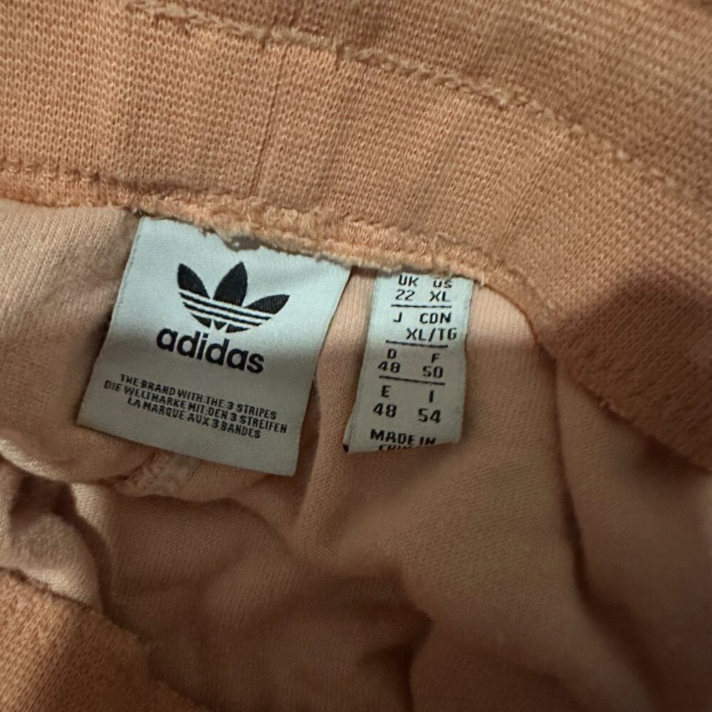 Adidas Originals Velour 3-Stripes Track Suit Matching Set: Top-M, Pants-XL - Picture 7 of 8